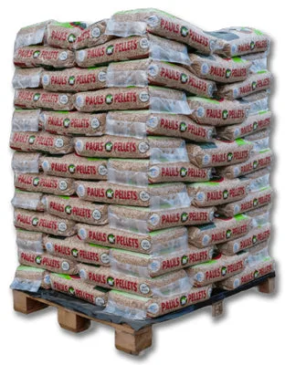 Palette PAULS Pellets de 104 sacs de 10 kg = 1.040 kg