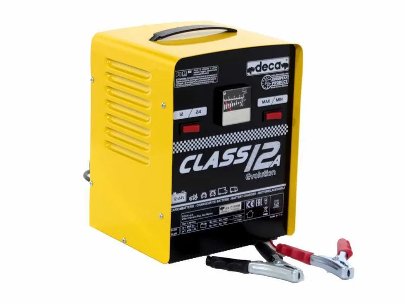 Deca class 12A - Chargeur de voiture Deca class 12A - portable - alimentation monophasée - batteries 12-24V
