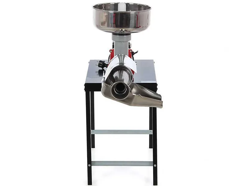 Reber 9011 NX - Épépineuse avec table N.5 INOX - Moteur à induction de 400 W