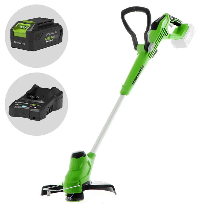 Greenworks G24LT28 - Coupe-bordures à batterie - 24 V 4 Ah