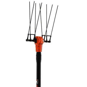 Jolly Italia V50X - Peigne vibreur électrique à batterie - 36V - Pperche télescopique 210-300 cm et rallonge Step-Up