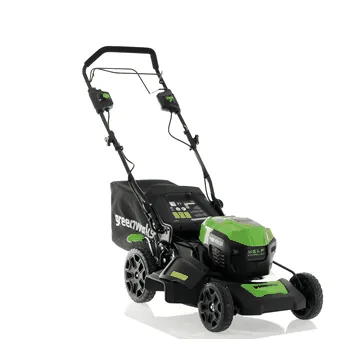 Greenworks GD48LM46SP - Tondeuse à gazon autotractée à batterie 48V/4Ah - Coupe 46 cm