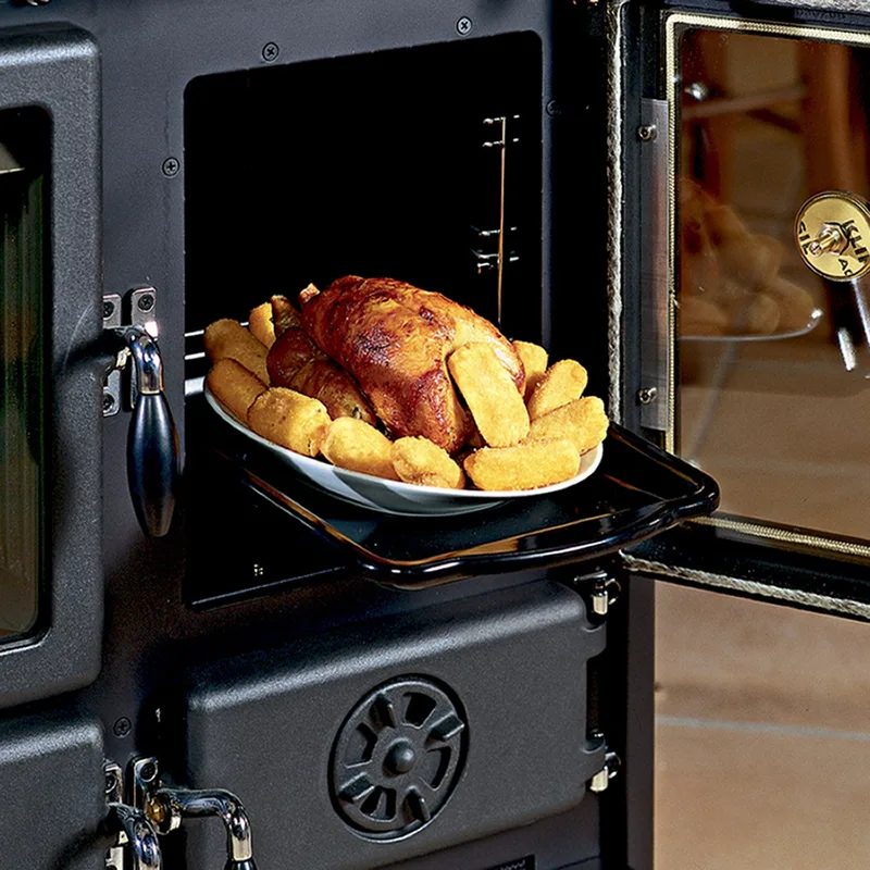 La Nordica Rosetta 16 cuisinière à bois pierre ollaire
