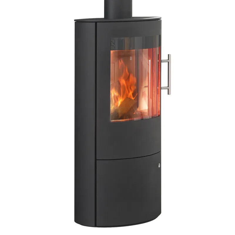 Poêle à bois Königshütte Draco M porte en acier