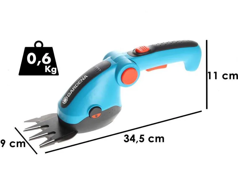 Gardena ComfortCut - Cisaille à gazon à batterie - 3.6V 3Ah