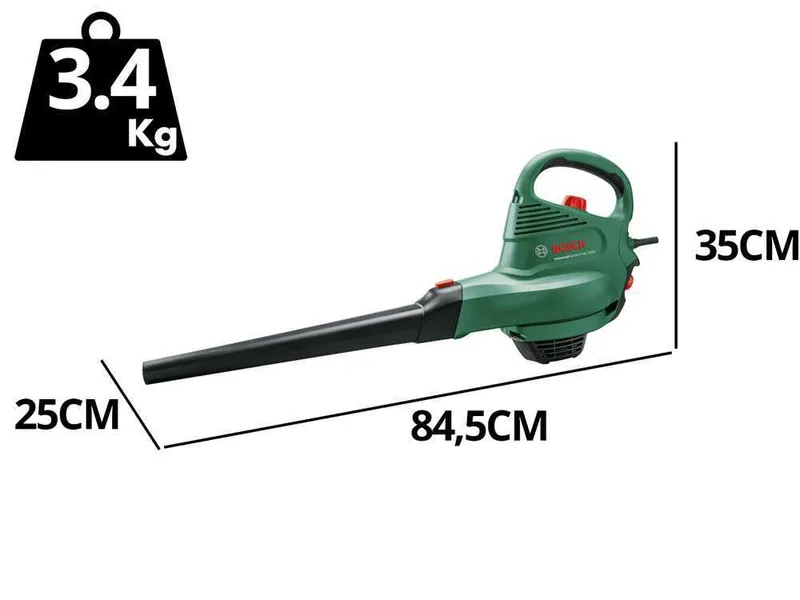Bosch Universal Garden Tidy 2300 - Souffleur aspirateur de feuilles électrique