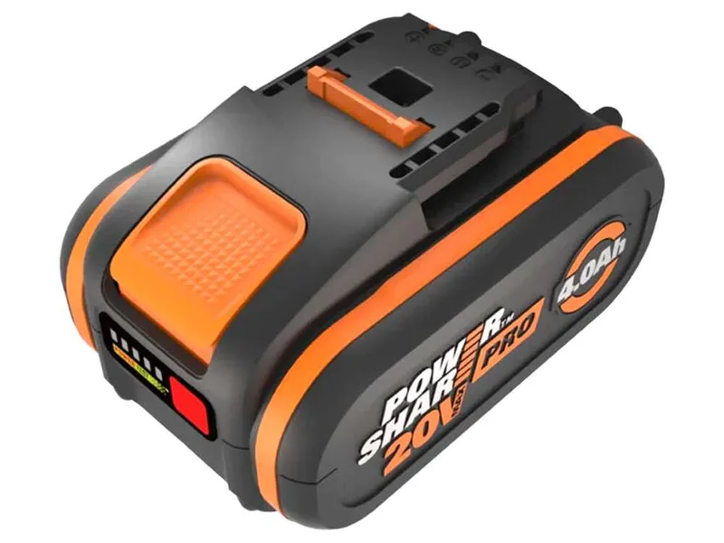 Worx WA3614 - Starter Kit batterie PRO 20V/4Ah + Chargeur de batterie rapide