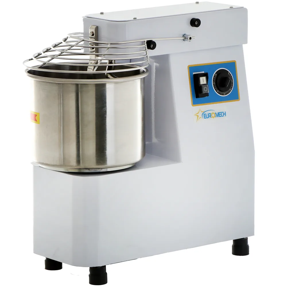 Euromech EMF 10 - Pétrin à spirale capacité 8 Kg - Monophasé