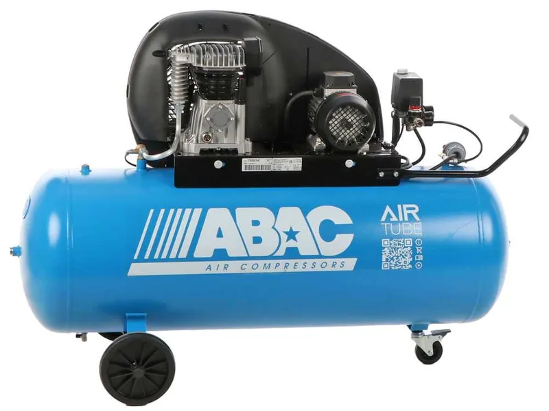 ABAC EXT A29B 200 CT3 - Compresseur d'air électrique triphasé à courroie - Moteur 3 CV - 200 L