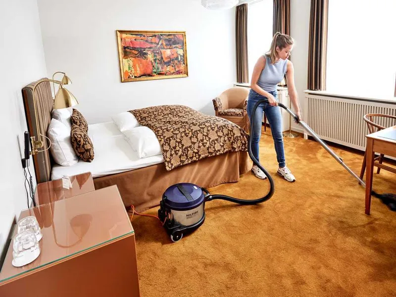 Nilfisk VP 930 Eco Pro Hepa Blu HF EU - Aspirateur ULTRA silencieux - Bidon en acier de 15 L - 760W