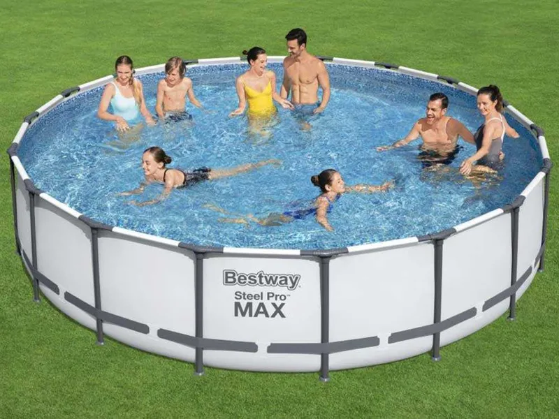Bestway Steel Pro Max 56462 - Ø549x122 cm - Piscine ronde