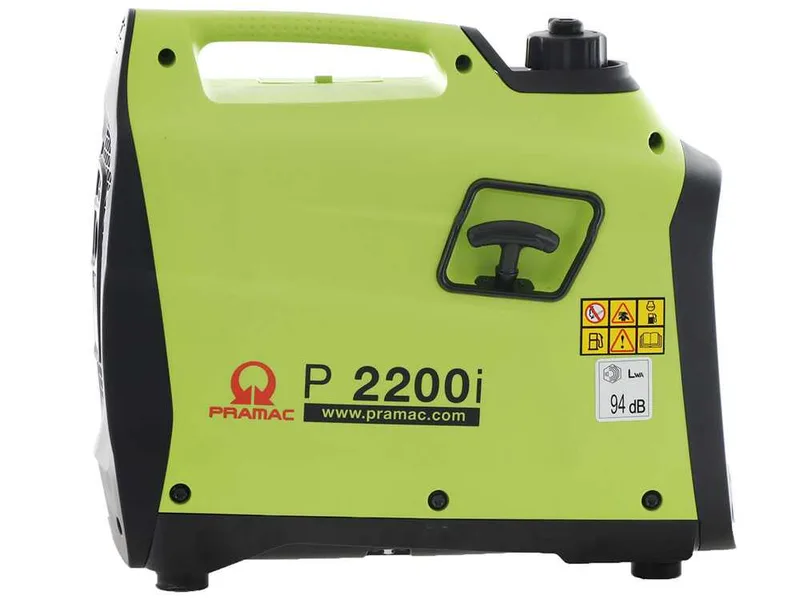 Pramac P2200i - Groupe électrogène à inverter insonorisé 2.1 kW - Continu 1.9 kW Monophasé