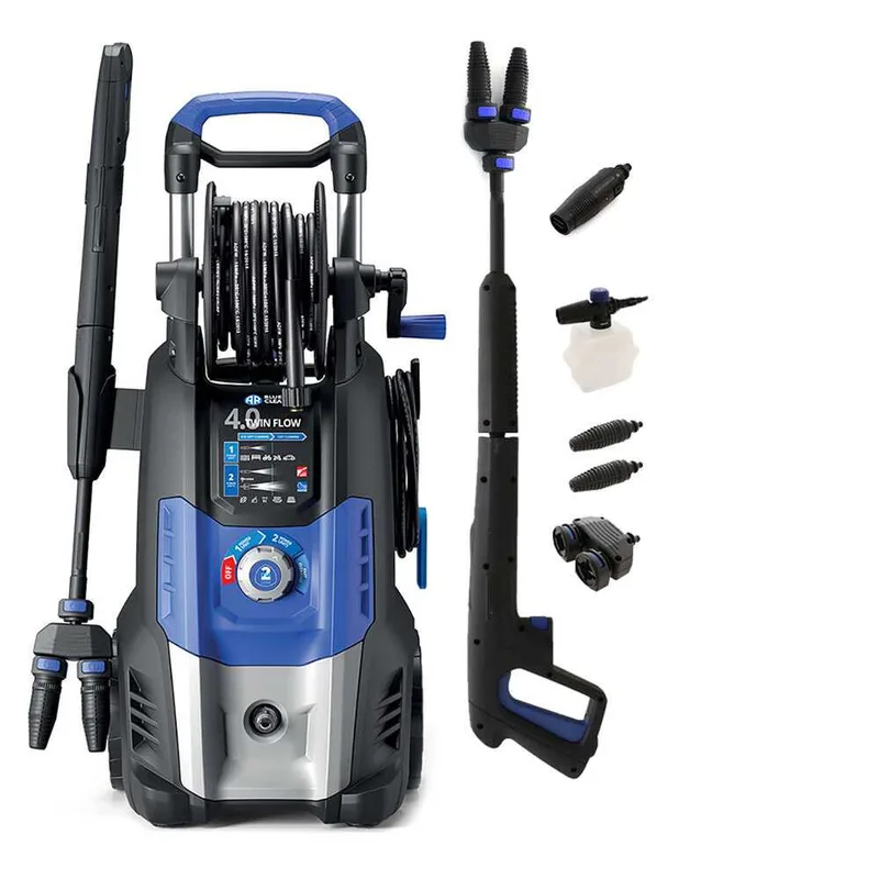 Nettoyeur haute pression Annovi & Reverberi Blue Clean 4.0 Twin Flow 150 bars max, débit 13.5L/min