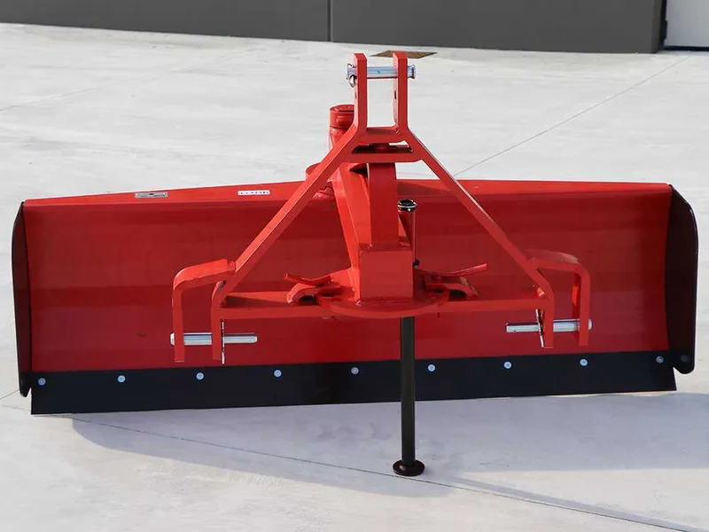 Lame niveleuse pour tracteur AgriEuro LLP180 - Série Lourde - pivot d'attelage et lame rotatifs
