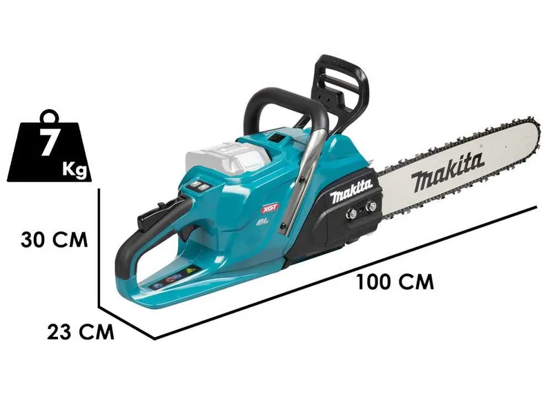 Makita XGT UC030GZ - Tronçonneuse à batterie - Guide de 50 cm - 5 Ah 40 V