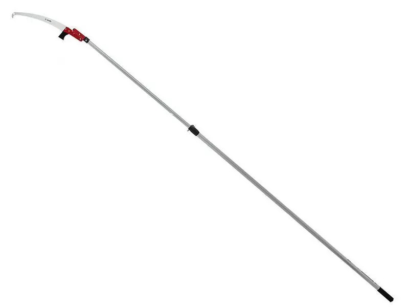 Scie de jardin Ausonia sur perche télescopique en aluminium de 3 mètres - lame de 35 cm