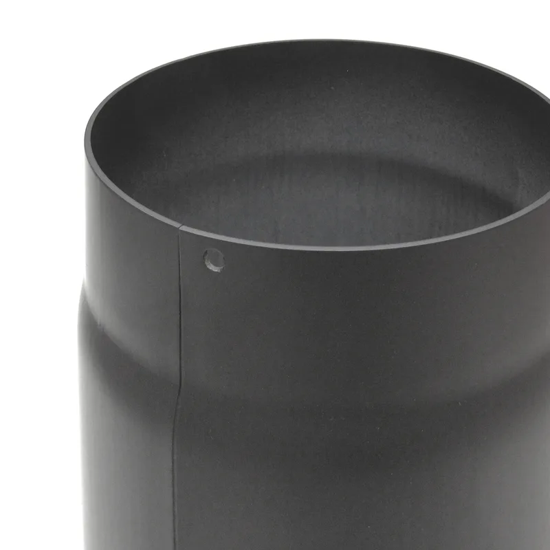 Raik Basic tuyau de fumée 120 mm gris fonte L : 500 mm pour tuyau de fumée / conduit de fumée