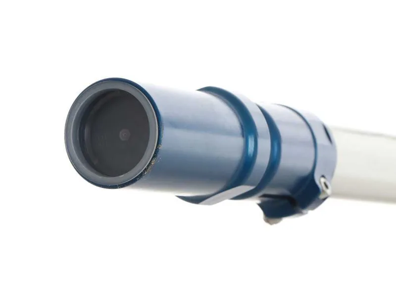Perche télescopique en aluminium pneumatique Paterlini Blu Light - 1,45 / 2,25 mt