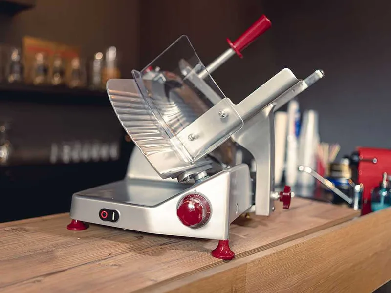 Berkel Pro Line XS30 Total Grey - Trancheuse avec lame en acier chromé de 300 mm