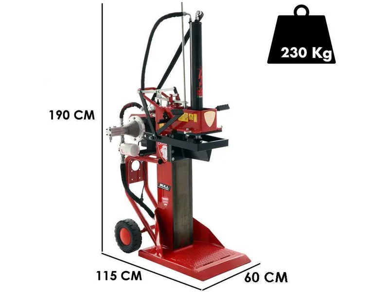 Ceccato Olindo BULL SPLE13-650TC - Fendeuse électrique - Verticale