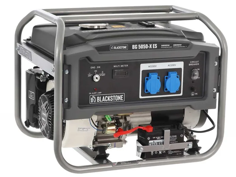 Blackstone BG 5050-X ES - Groupe électrogène avec AVR 3.6 kw - Continue 3.2 kW Monophasé