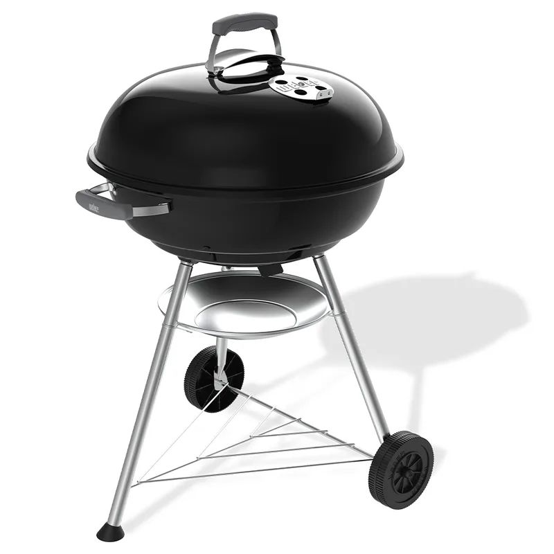 Weber Compact Kettle 57 - Barbecue à charbon de bois - Diamètre grille 57 cm
