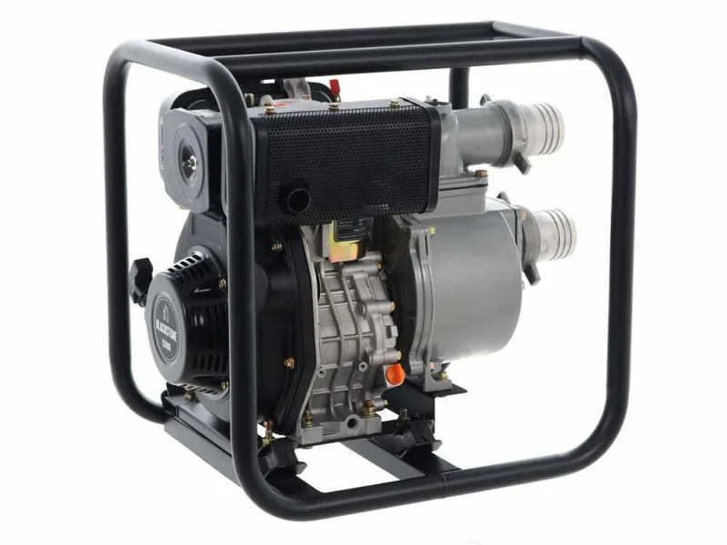 BlackStone BD 8000 - Motopompe diesel auto-amorçante - Raccords 80 mm