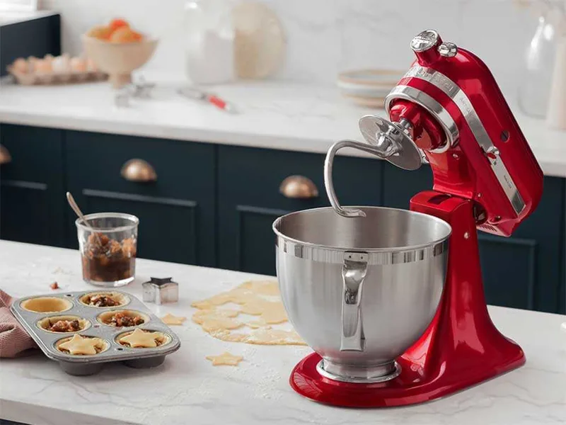 KitchenAid 5KSM5TH3PSS - Set de 3 accessoires en acier inoxydable