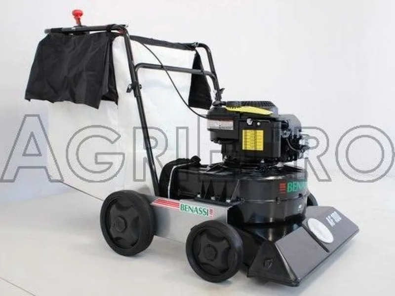 Benassi AF 100 - Aspirateur à feuilles sur roues à poussée manuelle - B&S 675 EXi