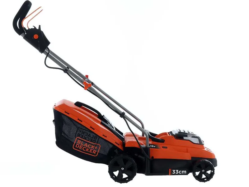 Tondeuse à gazon électrique à batterie black & decker BCMW3318N-XJ - batteries et chargeur non inclus - il A besoin de 2 batteries de 18V