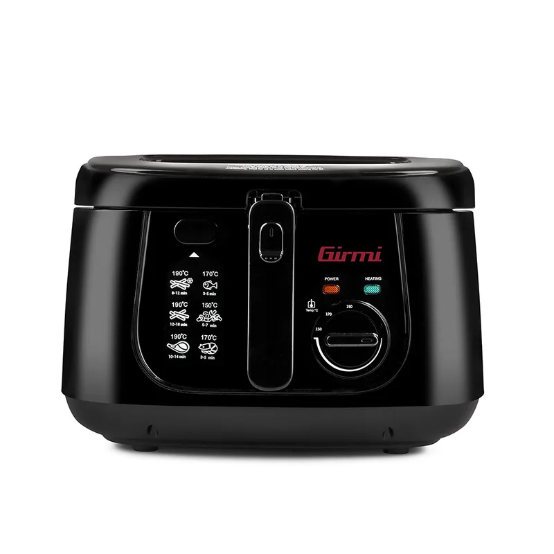Girmi FG21 - Friteuse compacte 2,5 L avec panier