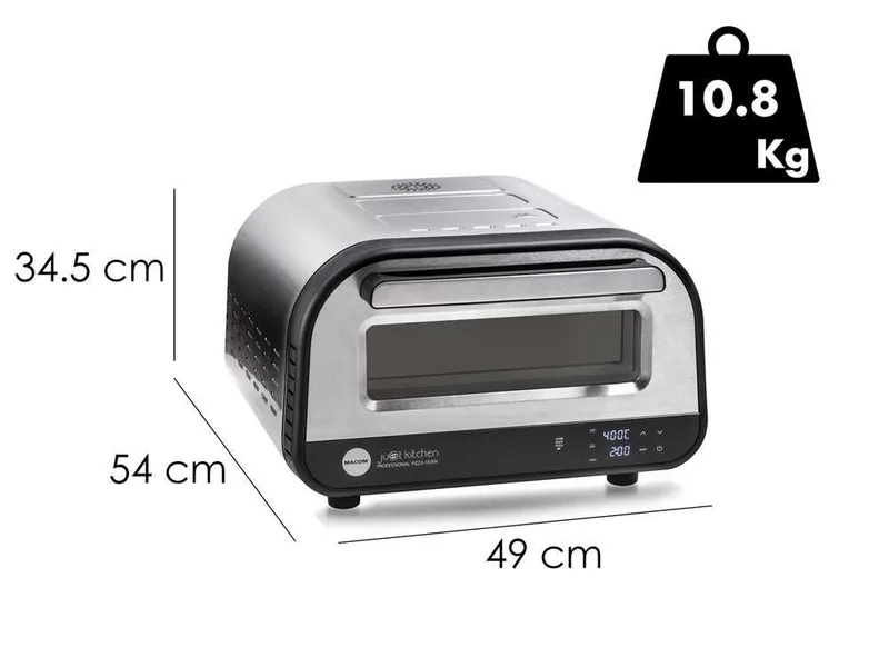 MACOM Just Kitchen Pizza Oven - Four électrique - 1700 W