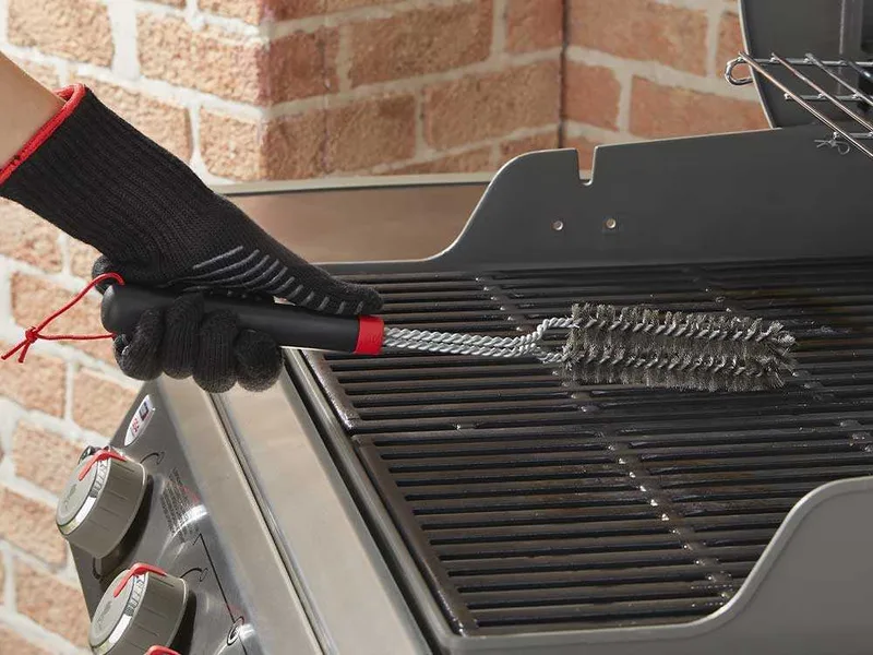 Brosse pour grilles Weber - 45 cm