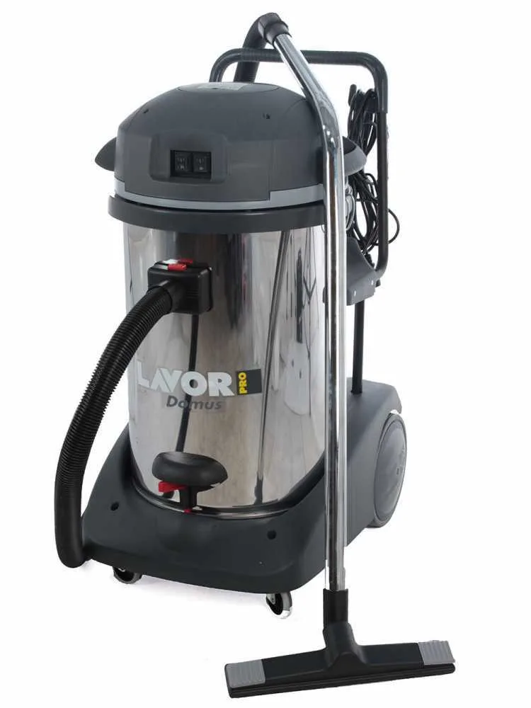 LavorPro Domus IR - Aspirateur eau et poussière - aspirateur à poussière et liquides - Bidon rabattable en INOX