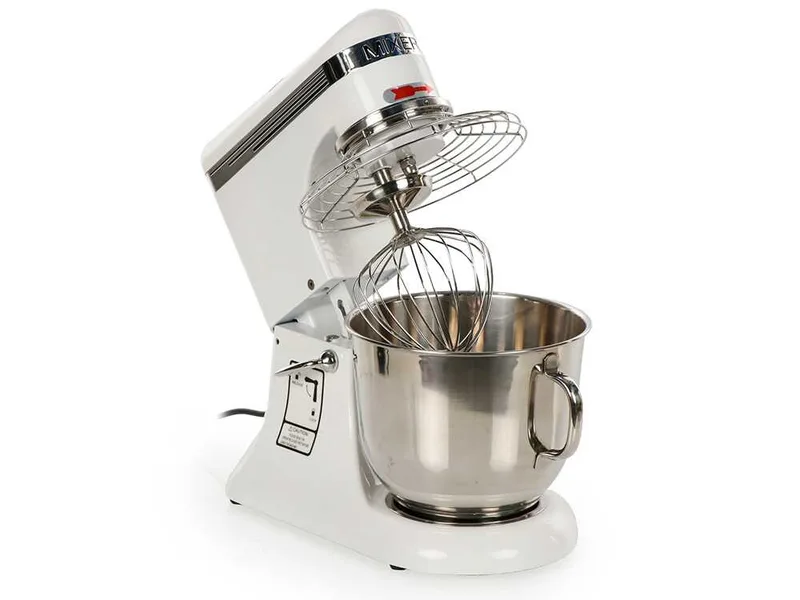 Prismafood iLine MZPL007 - Batteur mélangeur planétaire à vitesse variable - Cuve en inox 7 litres