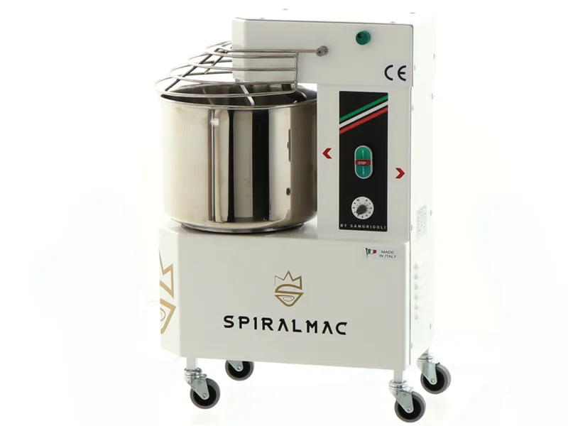 Pétrin à spirale spiralmac SV8 royal hh - Capacité de pâte 8 Kg - 10 vitesses