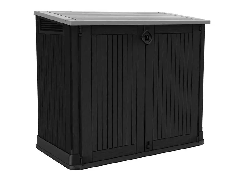 Keter Store it Out Midi noir - Armoire à outils pour le jardin - 132x71.5x113.5 cm