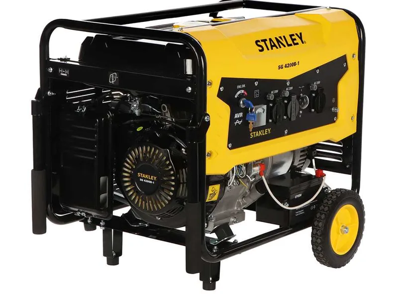 Stanley SG 4200B-1 - Groupe électrogène monophasé AVR - 4.3kW monophasé