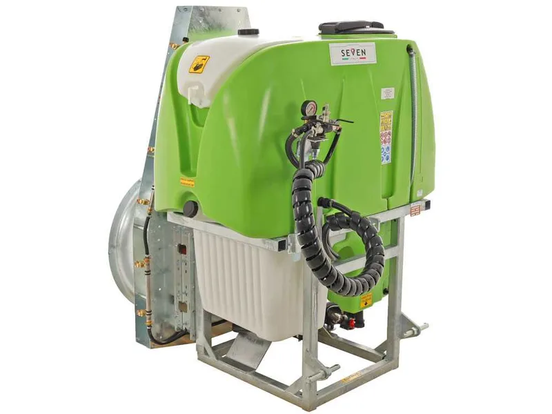 Seven Italy 600 - Atomiseur agricole porté à tour pour pulvérisation - Capacité 600 L - Pompe APS 71