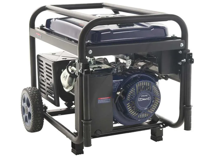 BullMach AMBRA 6500 - Groupe électrogène 5.5 Kw monophasé - Version à chariot