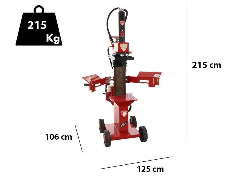 Ceccato BULL SPL13R4H - Fendeuse à bois thermique - Verticale - Honda GX200