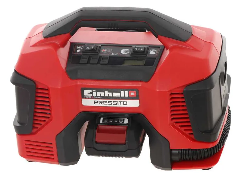 Einhell pressito te-ac 18/11 LiAC - Compresseur d'air portable compact à batterie - 5,2 Ah 18 V