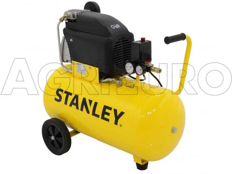 Stanley D210/8/50 - Compresseur d'air électrique monophasé - Moteur 2 CV - 50 L