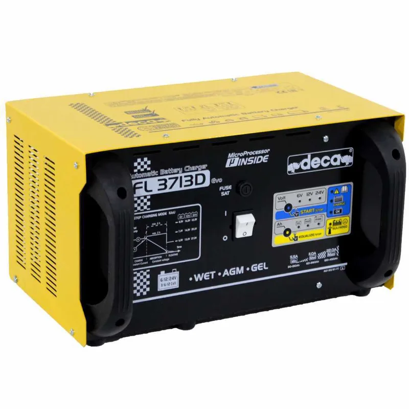 Deca FL 3713D - Chargeur de voiture - mainteneur de charge électronique - monophasé - batteries 6-12-24V
