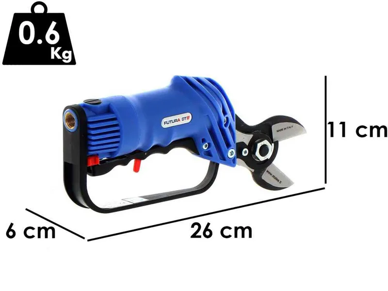 Sécateur pneumatique professionnel de taille Paterlini Futura double tranchant - À air comprimé