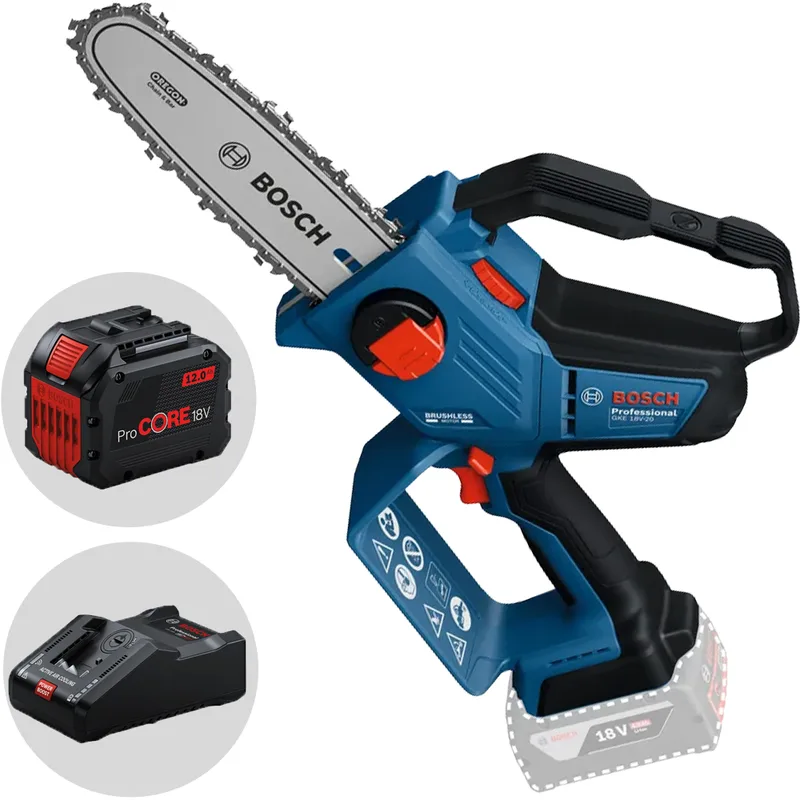 Bosch Professional GKE 18V‑20 - Élagueuse manuelle à batterie - 18 V 12 Ah