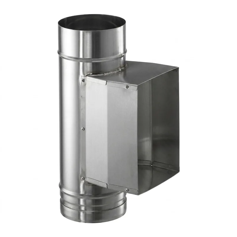 Schiedel Raccord de porte de ramonage PPL carré avec barrière anti-condensats 1,0 Ø 150 mm