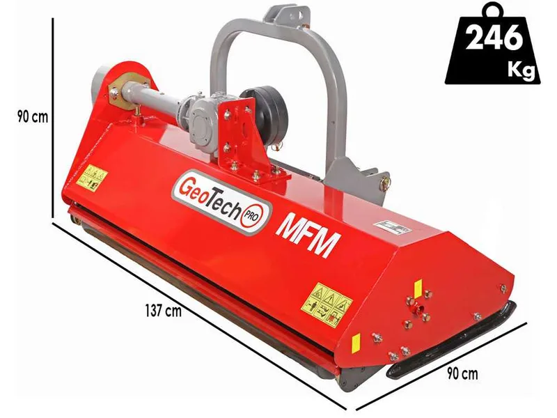 GeoTech Pro MFM 125 - Broyeur sur tracteur - Série médium
