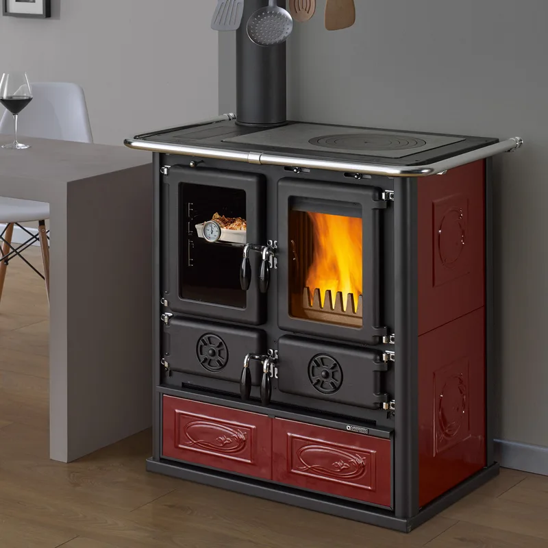 La Nordica Rosetta SX. 16 cuisinière à bois Liberty Bordeaux