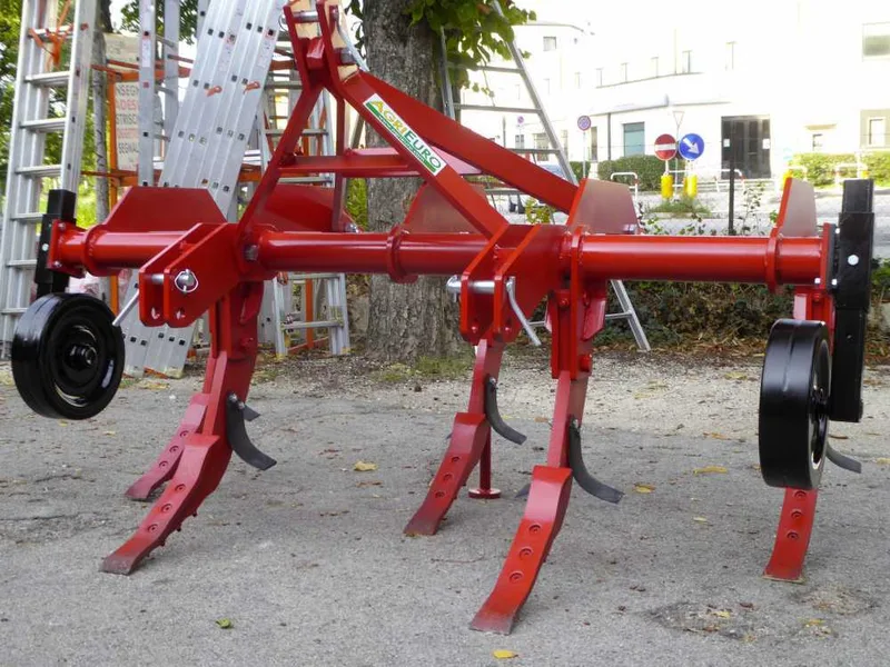 Décompacteur agricole série lourde 200 - 5 dents - Roues en acier